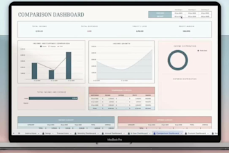 create custom excel spreadsheet, budget planner google sheet for etsy shop