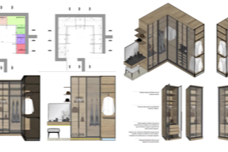 design custom furniture and cabinets for you