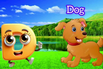 create profitable kids learning animation videos and nursery rhymes for youtube