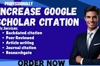 cite papers references articles to increase your google scholar citations