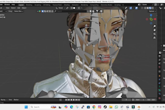 do clean blender rigging, game engines, character design, blender animation