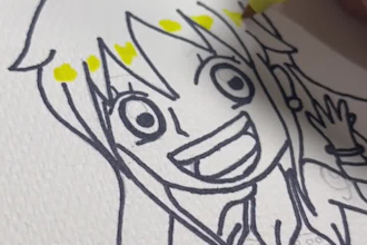 draw anime for you, pencil sketch