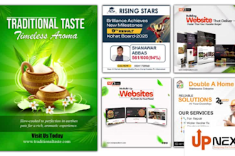 design professional business flyers social media post ads banner