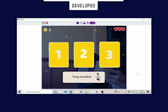 make education game with scratch or pictoblox game