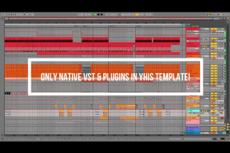 provide an afro house ableton template