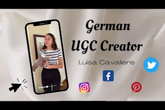 create your individual ugc content in german