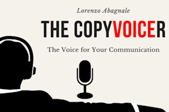 be your professional italian voice over