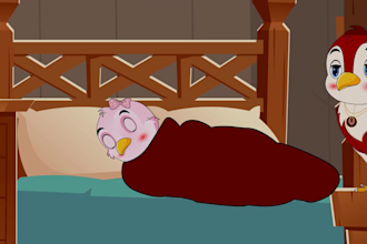 make a 2d cartoon animation video