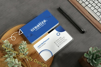 design a professional business card with qr code in 12 hours
