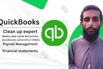 do clean up and catch up your  quickbooks with power bi