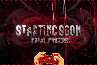 create a custom animated background for your game, twitch, kick, or vtube stream
