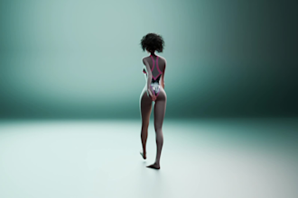 create professional 3d character animation in blender