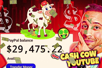 create top 10 cash cow faceless videos and setup youtube automation channel