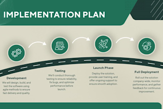 design powerpoint and google slides presentation slide with animation
