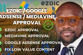 help for ezoic approval mediavine google adsense approval for your niche website
