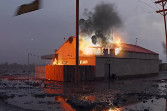 do realistic fire, smoke, particle and fluid simulation vfx animation 3d cgi