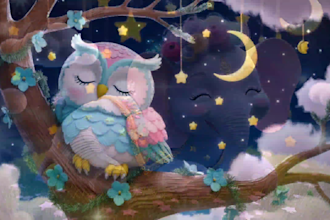 create 50 original lullaby, baby sleep videos with baby music