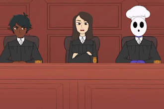 do 2d music video, 2d animated music video, cartoon, japanese anime style