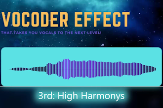add a vocoder of your choice to your voice