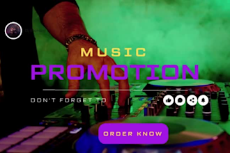 promote your music on spotify youtube radio or video music blogs, global hip hop