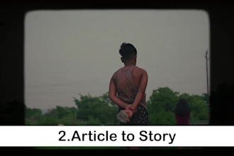 create best crime and horror video from articles
