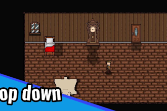 develop a simple 2d pixel art game
