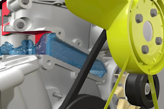 create 3d mechanical animation, 3d mechanical automotive design