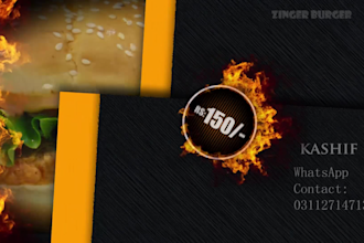 create a restaurant menu display video