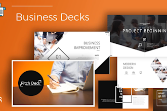 design powerpoint presentation and google slides