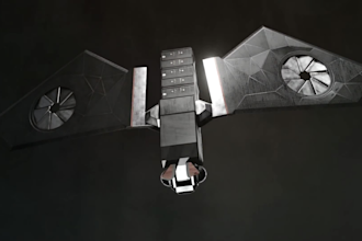 3d military drone design,combat cad drone,war drone model for 3d printing,render