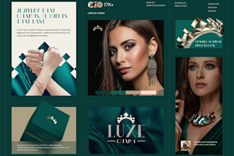 build dream shopify jewelry store dropshipping store ecommerce store