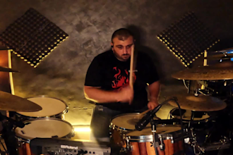 record custom live hip hop and rap drum tracks for your song