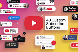 create brilliant youtube like and subscribe button animation