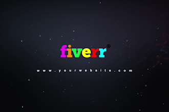 create unique and professional logo animation intro
