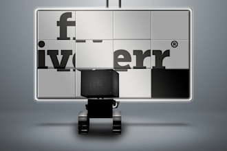 have this robot introduce your logo