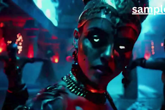 do aesthetic music video editing with clean vfx and visual effects