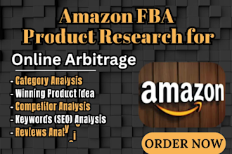 amazon fba product research online arbitrage wholesales hunting winning products