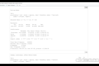 do panel data analysis, reshape restructure