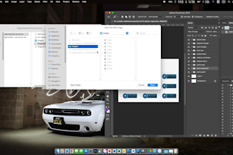 get data from a json or CSV file that works on photoshop