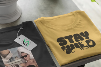 create realistic mockup video tshirt or hoodies