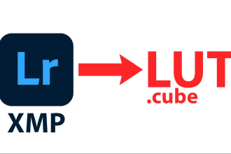 change lightroom preset xmp to lut cube file