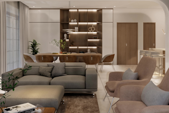 design your home or office interior with 3d renderings