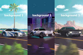 draw your car and animate it