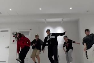 a tiktok dance choreography group dance twerk dance to perfect your music