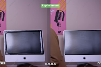 professionally cleanup, remove, and replace elements in your videos
