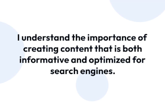 create perfect seo  blog content