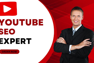 be your youtube SEO expert for video optimization and growth