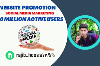 do promote your website or any link on social media