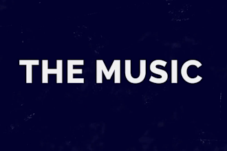 make a premium animated lyric video
