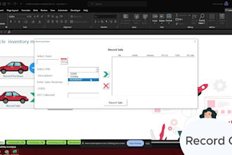 provide excel inventory management solution